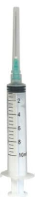 JERINGA, CON AGUJA, 10 CC, TERUMO, 48410
